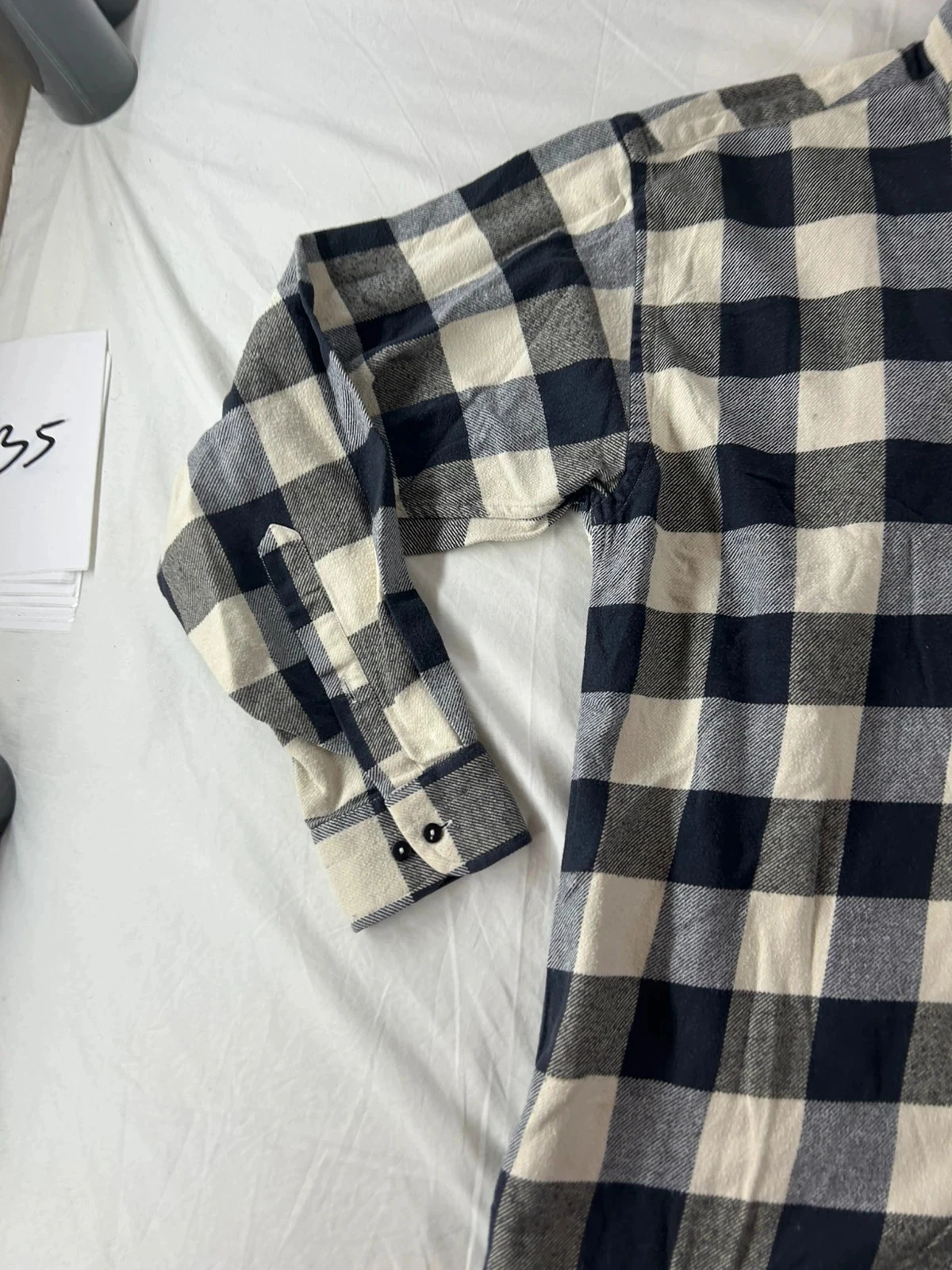 Black and white plaid Status shirt – photo 4